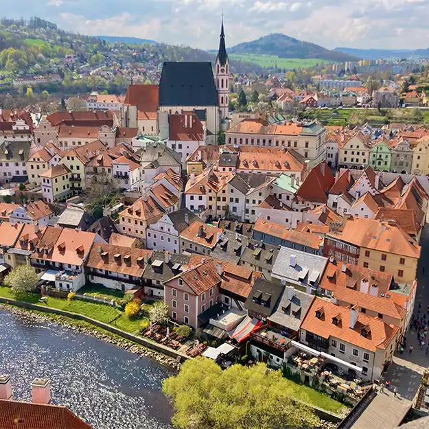 Centro histórico de Český Krumlov