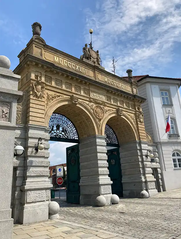 Cervejaria Pilsner Urquell em Pilsen