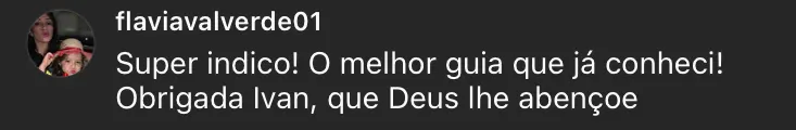 Depoimentos do Instagram - flaviavalverde01